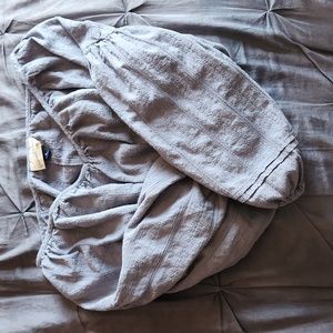 Bell Sleeve Crop Top